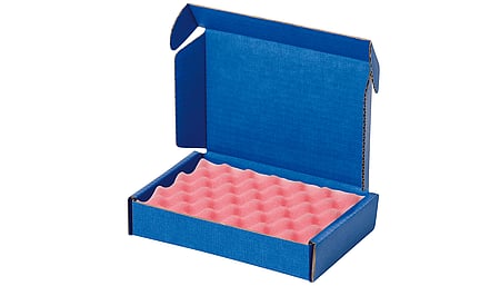 ESD Safeshield shipping box, with profile foam