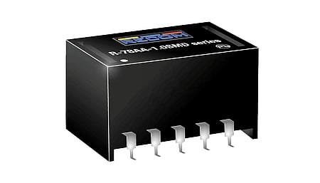 5W DC/DC converter, input 6.5...18V, output 3...5.5V/1000mA, SMD 10 pin
