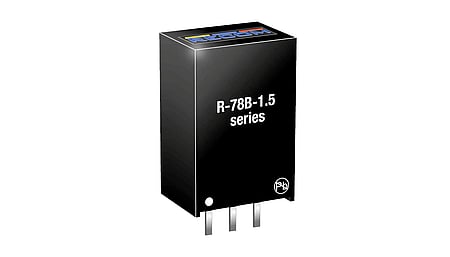 Convertisseur DC/DC 7.5W, entrée 6.5...18V, sortie 5V/1500mA, SIP3