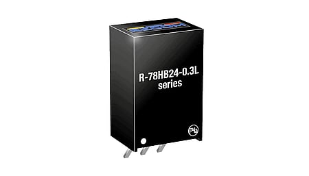 7.2W DC/DC converter, input 36...72V, output 24V/300mA, SIP3
