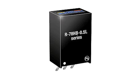 2.5W Convertisseurs DC/DC, entrée 9...72V, sortie 5V/500mA, SIP3