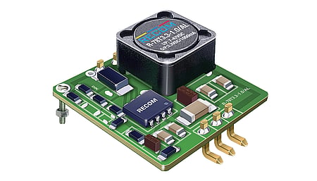 12W DC/DC converter, input 8...42V, output 5V/1000mA, SMD
