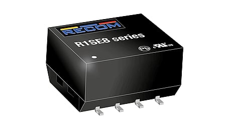 1W DC/DC converter, input 5V +/-10%, output 5V/200mA, SMD