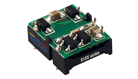1W DC/DC converter, input 3.3V +/-10%, output 5V/200mA, SMD