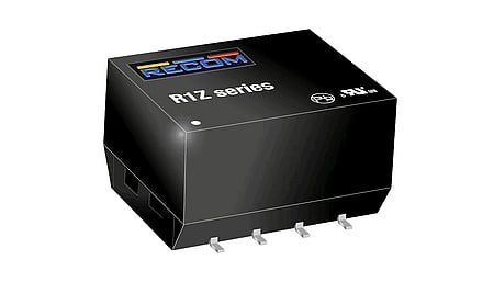 1W DC/DC converter, input 5V +/-5%, output 5V/200mA, SMD