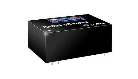 4W AC/DC power supply unit, PCB mounting, 12V/330mA
