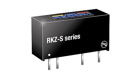 2W DC/DC converter, input 5V, output 5V/400mA, SIP7