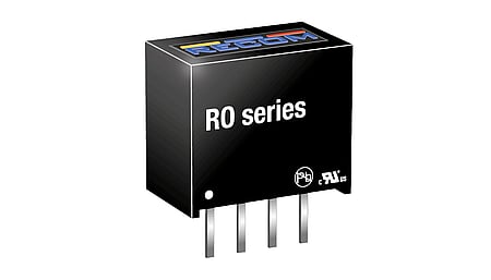 1W DC/DC Wandler, Eingang 5V,  Ausgang 15V/66mA, SIP4