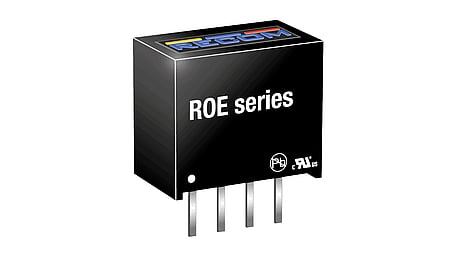 1W DC/DC Wandler, Eingang 5V,  Ausgang 12V/84mA, SIP4