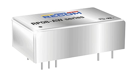 8W DC/DC converter, input 9...36V, output 5V/1600mA, DIP24