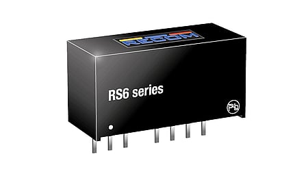 6W DC/DC converter, input 18...36V, output 2.97...3.63V/1300mA, SIP8