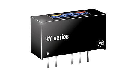 1W DC/DC converter, input 5V, output 5V/200mA, SIP7