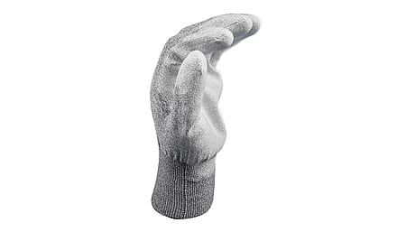 Gants ESD type C avec paume enduite, 10 paires/sachet