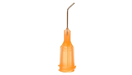 Dispensing needles, 12.7 mm, curved 45°, 23 gauge (50 pcs)