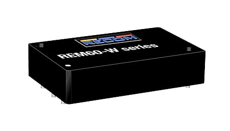 60W DC/DC converter, input 9...36V, output 5V/12A, medical, industrial