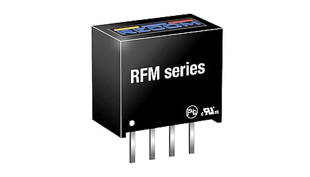 1W DC/DC Wandler, Eingang 5V +/-10%, Ausgang 5V/200mA, SIP4