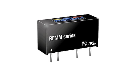1W DC/DC converter, input 5V +/-10%, output 5V/200mA, SIP7