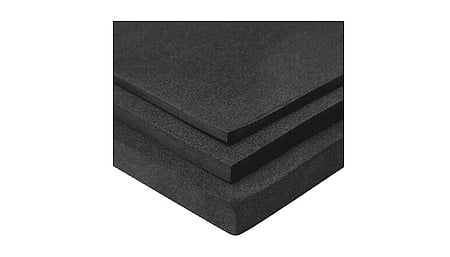 Foams PE (polyethylene), black