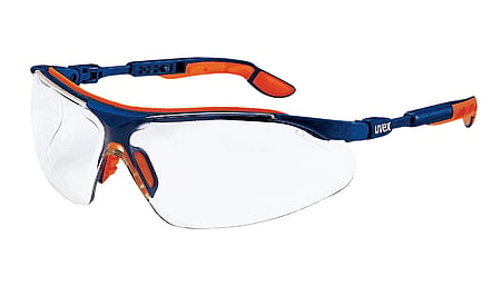 uvex i-vo safety spectacles scratch-resistant, chemical-resistant