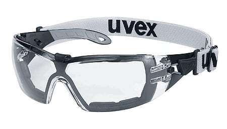 uvex pheos guard safety spectacles scratch-resistant, anti-fog