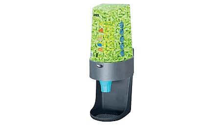 uvex Dispenser "one2click" mit 600 Paar hi-com Gehörschutzstöpsel (SNR 26 dB)