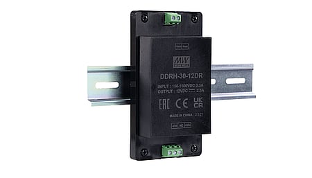 30W DC/DC converter, input 150...1500Vdc, output 12V/2.5A