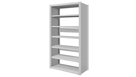 Modulares ESD-Lagerregal in verschiedenen Grössen