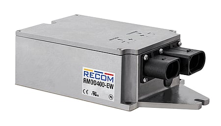 400W Off Highway Vehicle DC/DC converter In: 33.6...125Vdc / Out 13Vdc/30.8A