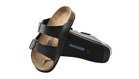 Arizona PROF Birkenstock" sandals, black