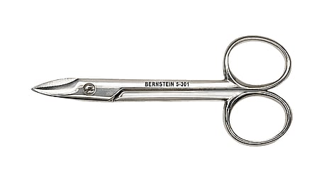 Ciseaux avec denture