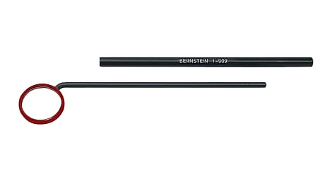 Mechanic's mirror magnifying Ø 23 mm with extension handle