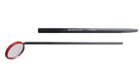 Mechanic's mirror magnifying Ø 23 mm with extension handle