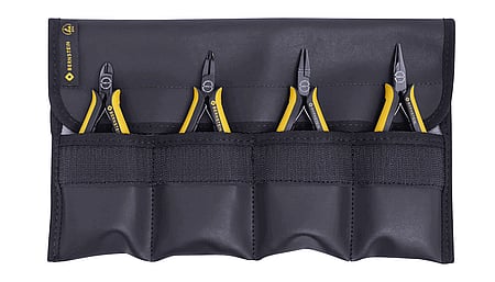 ESD pliers set EUROline 4 pcs