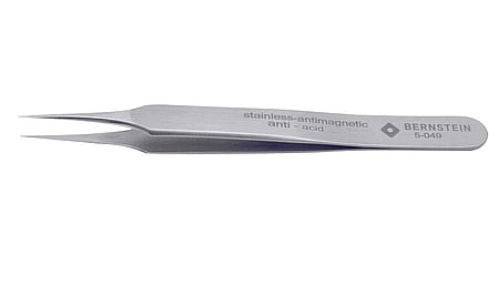 SMD tweezers 110mm shape 4 stainless steel