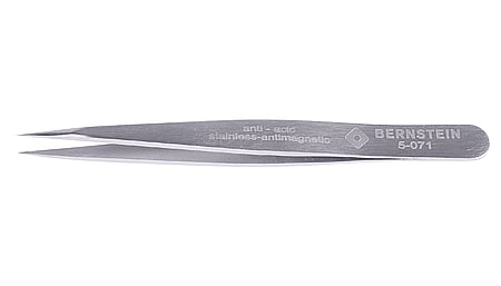 MINI tweezers 85 mm shape OC stainless steel