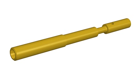M16 Crimpbuchse 0.8mm gedreht 7.010.980.802