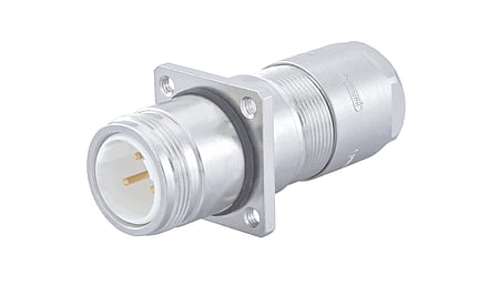 Boîtier M16 Connecteur d'appareil avec décharge de traction Panneau arrière