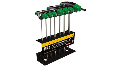 Klein Tools TORX® wrench set T-handle long steel 7-piece