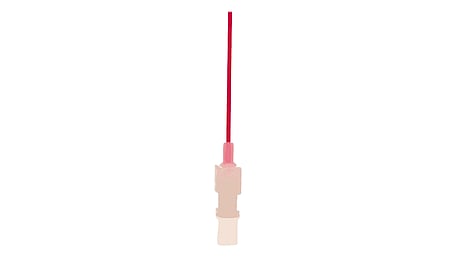 Flexible dosing needles red, 25 gauge (50 pcs)