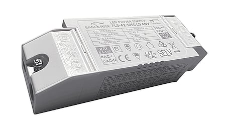 42W LED driver constant current 300-1050mA, 9-52Vdc, with side cover