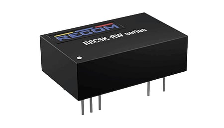 5W DC/DC converter, input 9...36V, output 5V/1000mA