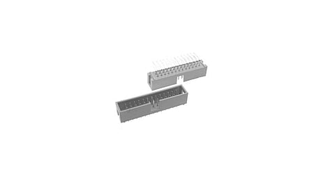 Bloc de prises PCB 3012 gris