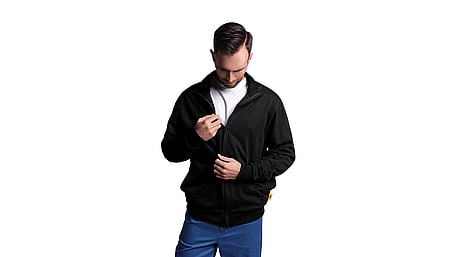 ESD sweatshirt with zipper
