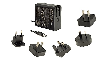 45W Plug-in power supply 24V/1.88A, Interchangeable type