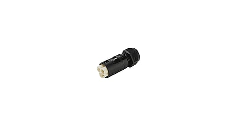 Mini round plug, 3p, plug, screw connection, 0.5-1.5mm2, D7.0-9.5mm, IP40