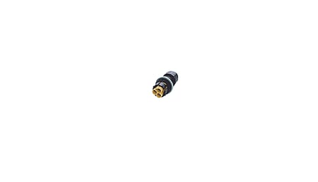 Fiche ronde d'appareillage, 2p, raccordement vissé, 0.5-2.5mm2, D7.0-12.0mm, IP66/IP68