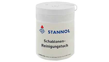 Stencil cleaning cloth citrus, 100 cloths
