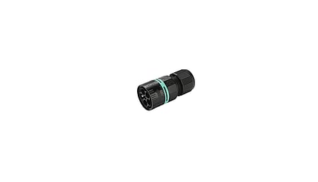 Mini Connecteurs circulaires TH387, connecteur, 5P, borne à vis, IP66/IP68