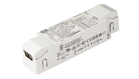 25W LED control gear 300mA to 1050mA/9V...54V, DALI2, AC Push, Independent