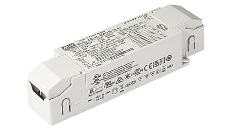 40W LED control gear 600mA to 1400mA/9V...54V, DALI2, AC Push, Independent